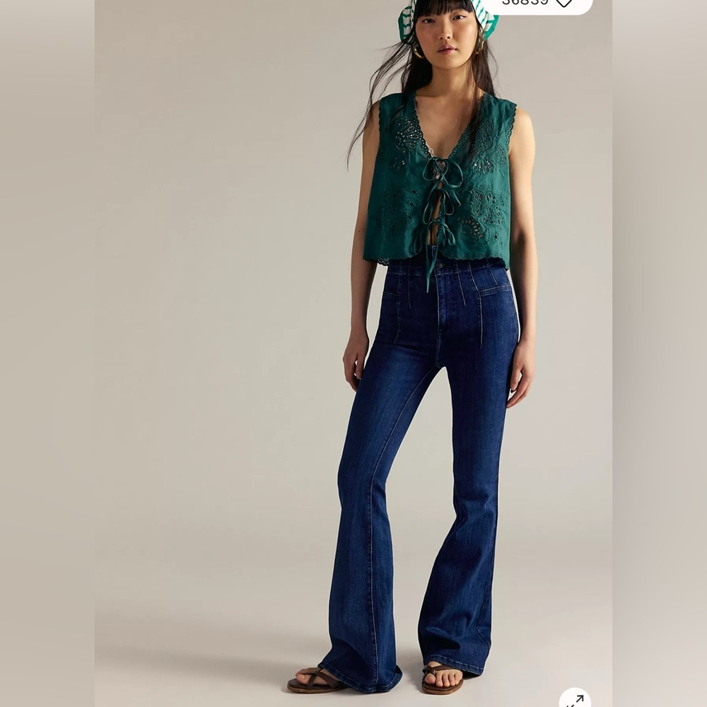 We The Free Jayde Flare Jeans dark